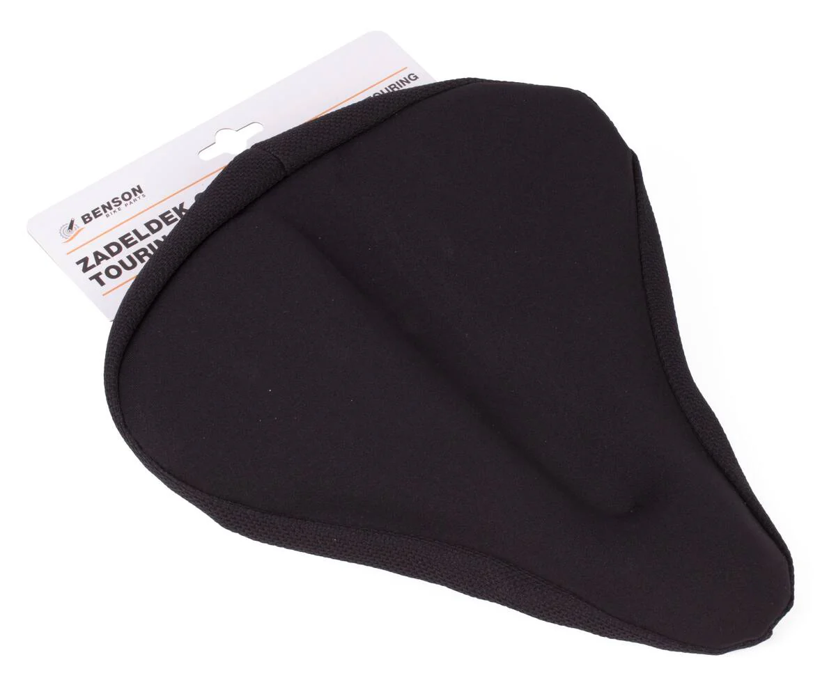 Zadeldek Gel 260x250mm met Gleuf - Comfort en Schokabsorptie voor Fietstochten - Afbeelding 3
