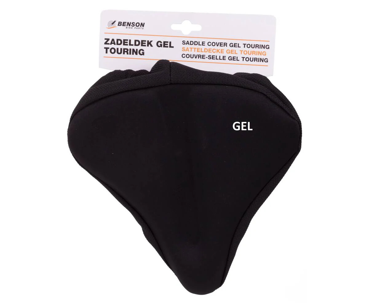 Zadeldek Gel 260x250mm met Gleuf - Comfort en Schokabsorptie voor Fietstochten - Afbeelding 2