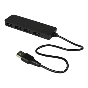 USB-hub 4 Poorten - Slank, 28cm kabel, voor muizen en toetsenborden