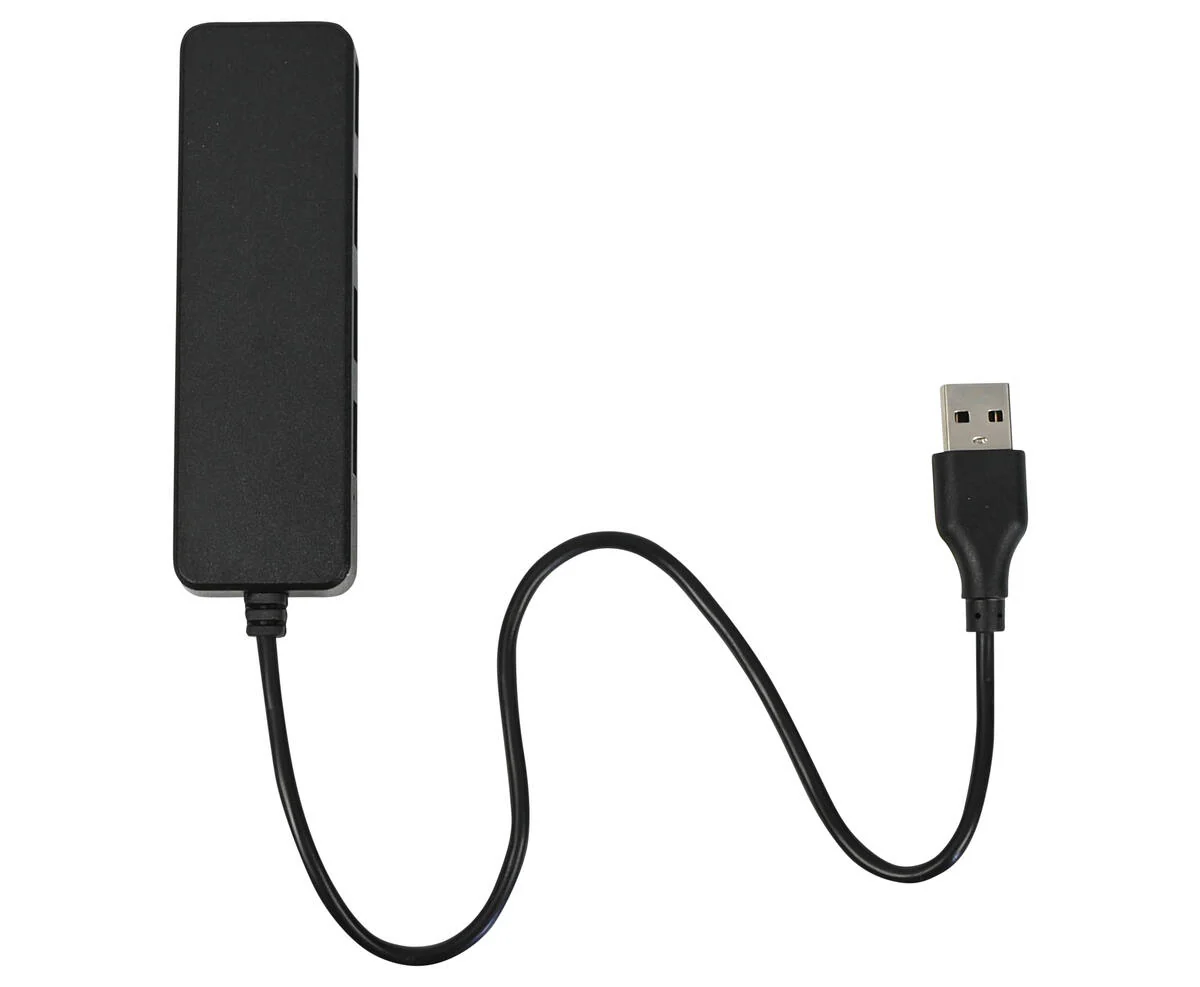 USB-hub 4 Poorten - Slank, 28cm kabel, voor muizen en toetsenborden - Afbeelding 3